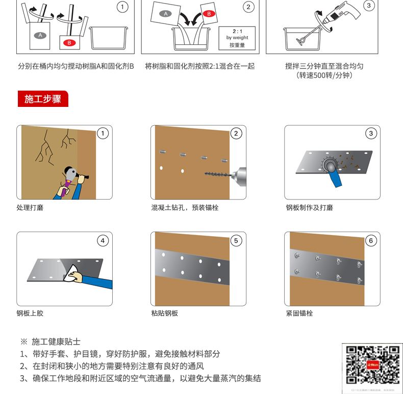 包钢安溪粘钢加固施工过程